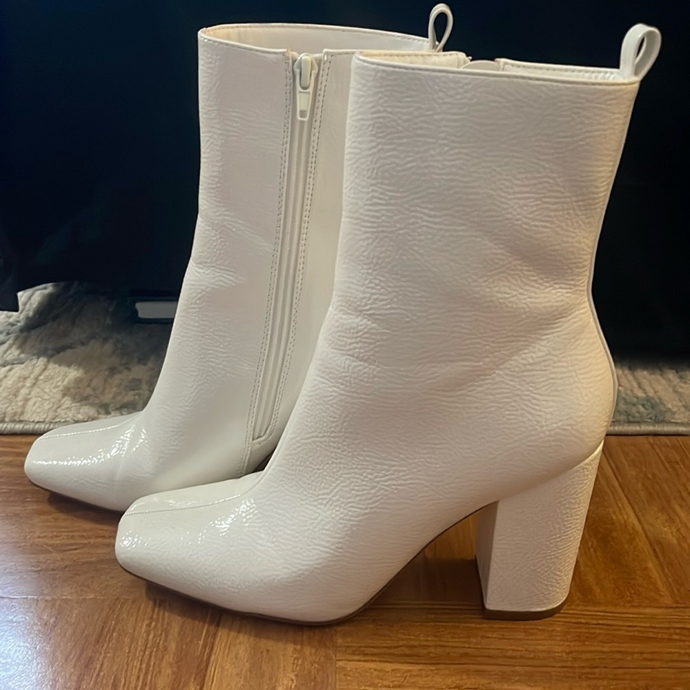 white boots